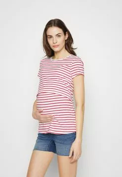 2 Pack - T-Shirt Basique - Dark Red/White/ Dark Blue