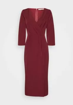 Robe Fourreau - Dark Red