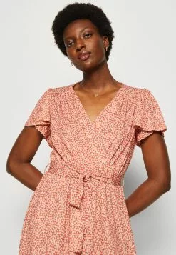 Anna Field Robe De Jour - Brown/White -Hauts Boutique 5ed94e9c6d75435782a95ca484373ed7