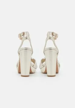 Anna Field Leather - Sandales À Talons Hauts - Gold -Hauts Boutique 6052e713d5d24b51aa1a3cac555f2c68