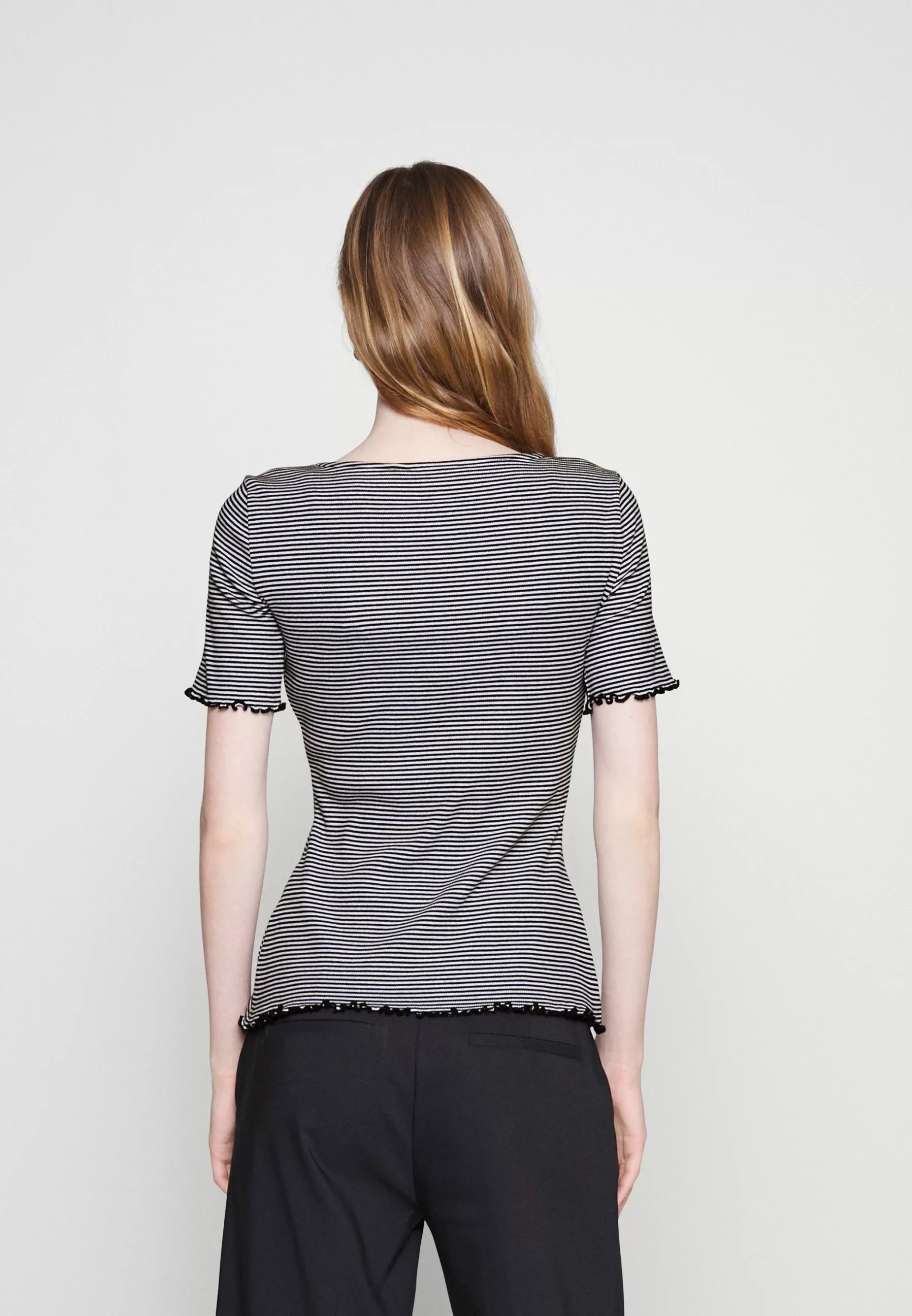 Anna Field T-Shirt Imprimé - White/Black 3 Anna Field T-Shirt Imprimé - White/Black – Image 3