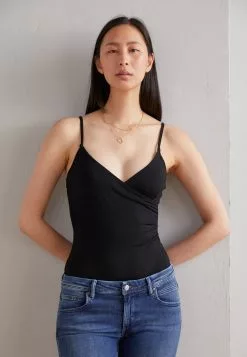 Anna Field 2 Pack - Débardeur - Dark Red/Blac/K -Hauts Boutique 6146bcb76a924f2e8ea48546e2e3405f