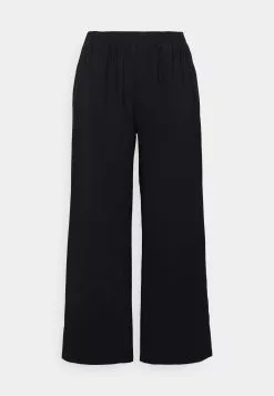 Wide Leg Pant - Pantalon Classique - Black -Hauts Boutique 64a6b410bcab4dc9afcad1a131489532