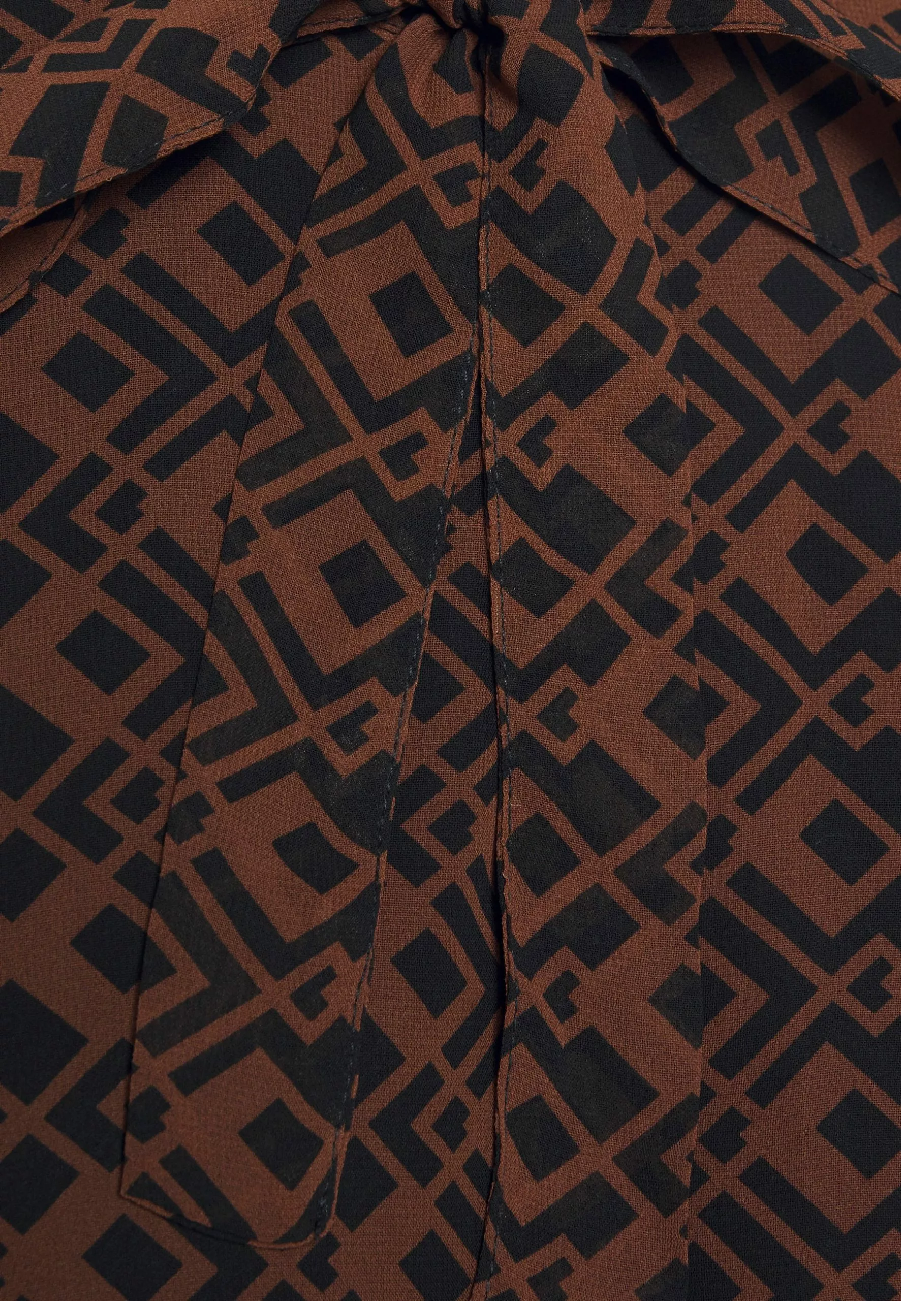 Anna Field Robe De Jour - Black/Brown 5 Anna Field Robe De Jour - Black/Brown – Image 5