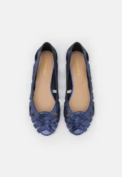 Anna Field Leather - Ballerines À Bout Ouvert - Dark Blue -Hauts Boutique 6952b9a1c5084fc6a8a5688aaa44cf82