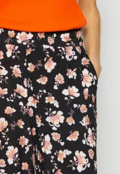 Anna Field Pantalon Classique - Black/Multi-Coloured -Hauts Boutique 696f30ea6def415495d0361676e8953f