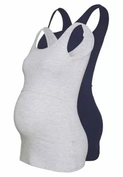 Nursing 2 Pack - Top - Débardeur - Dark Blue/Grey 12 Nursing 2 Pack - Top - Débardeur - Dark Blue/Grey -Hauts Boutique 6e96f5c8d19445c387788d28c45df6da
