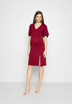 Robe En Jersey - Dark Red