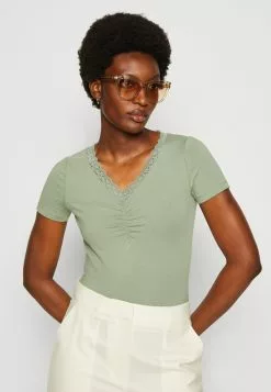 Anna Field T-Shirt Imprimé - Light Green -Hauts Boutique 7054d306de5849a593fd3704cdddc5a8