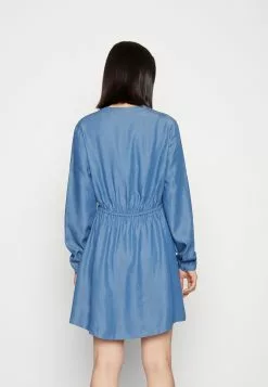 Anna Field Robe Chemise - Blue -Hauts Boutique 7222405f2006423993ca2bb57509cef1