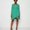 Anna Field Robe De Jour - Green/Multi Coloured