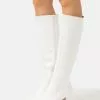Anna Field Bottes - White