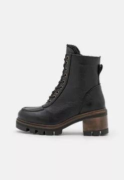 Anna Field Leather Winter Bootie - Bottes De Neige - Black -Hauts Boutique 75550bbbfceb4b98a8757eaea376e711