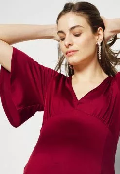 Robe En Jersey - Dark Red -Hauts Boutique 757f0946f9304700be2ad6613e645973