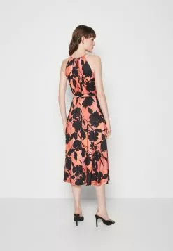 Anna Field Robe En Jersey - Black/Orange -Hauts Boutique 76ebb77867cb4b8eac7a294191311325