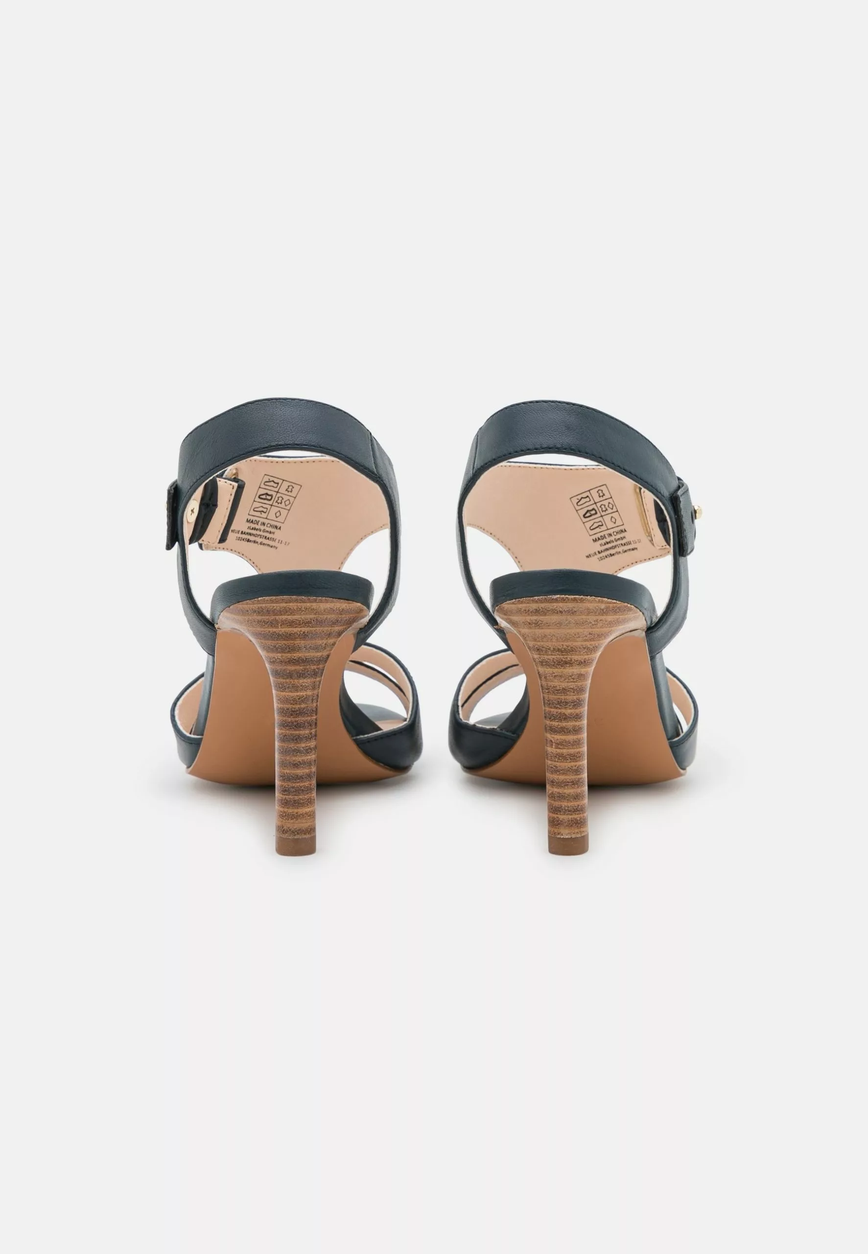 Anna Field Leather - Sandales À Talons Hauts - Dark Blue 4 Anna Field Leather - Sandales À Talons Hauts - Dark Blue – Image 4