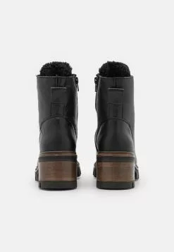 Anna Field Leather Winter Bootie - Bottes De Neige - Black -Hauts Boutique 7aa2b8ff28da493e889f79c3ad2d1b2c