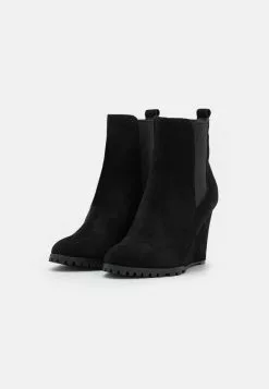Anna Field Leather Winter Boot - Bottines À Talons Hauts - Black -Hauts Boutique 7ad8d44581764db18aa31cc7f18bef8a