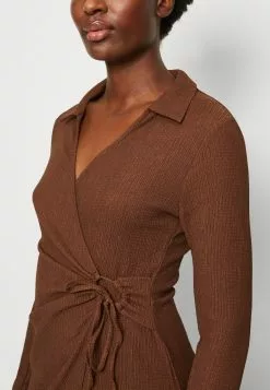 Anna Field Robe De Jour - Dark Brown -Hauts Boutique 7b0e8f1b0f8446ea8fc6048fb57adaa9