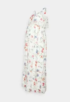 Woven Mama Maxi Dress Nursing Function - Robe Longue - White/Red -Hauts Boutique 7b43c9d7abb44893bf1619d707da1bef