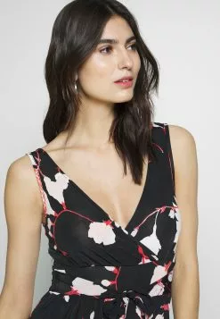 Anna Field Robe Longue - Black/Pink -Hauts Boutique 7fe066979d9445619fce33db5bf94983