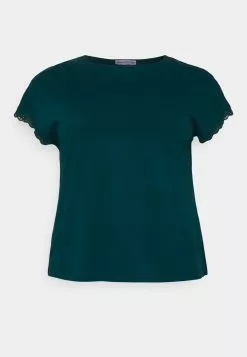 T-Shirt Basique - Teal -Hauts Boutique 8134e14320654ce78267c33d0abfc623