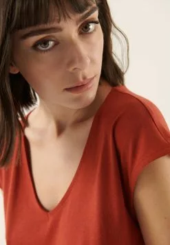 Anna Field T-Shirt Basique - Red -Hauts Boutique 829c190c1159496fbdb4846c7b5061f5