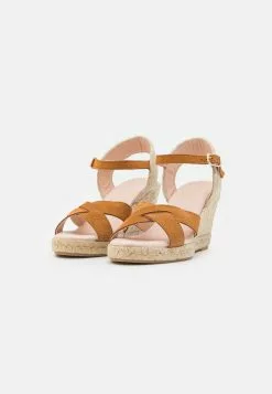 Anna Field Leather - Espadrilles - Cognac -Hauts Boutique 85c3b0c7722445a486e7a5c6f40de073