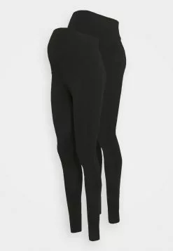 7/8 Length Maternity Leggings 2 Pack - Legging - Black -Hauts Boutique 8744b3975f8b4061a2c271200383e625