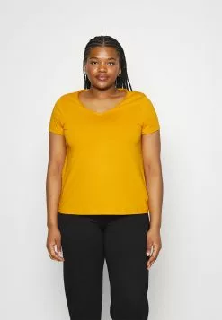 3 Pack - T-Shirt Basique - White/Dark Yellow/Purple -Hauts Boutique 8b378989473041f8a24cfdad682cfc4a