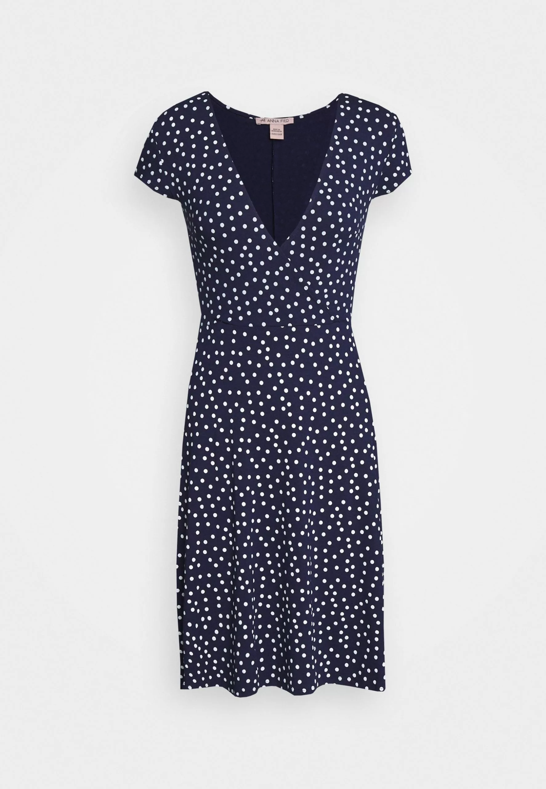 Anna Field Robe En Jersey - Maritime Blue/White 6 Anna Field Robe En Jersey - Maritime Blue/White – Image 6