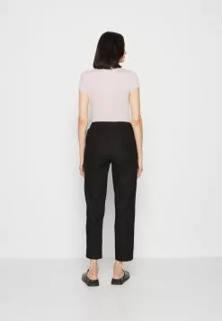 Anna Field Linen Mix - Pantalon Classique - Black -Hauts Boutique 9060d65386544999a9dc402a89d152af