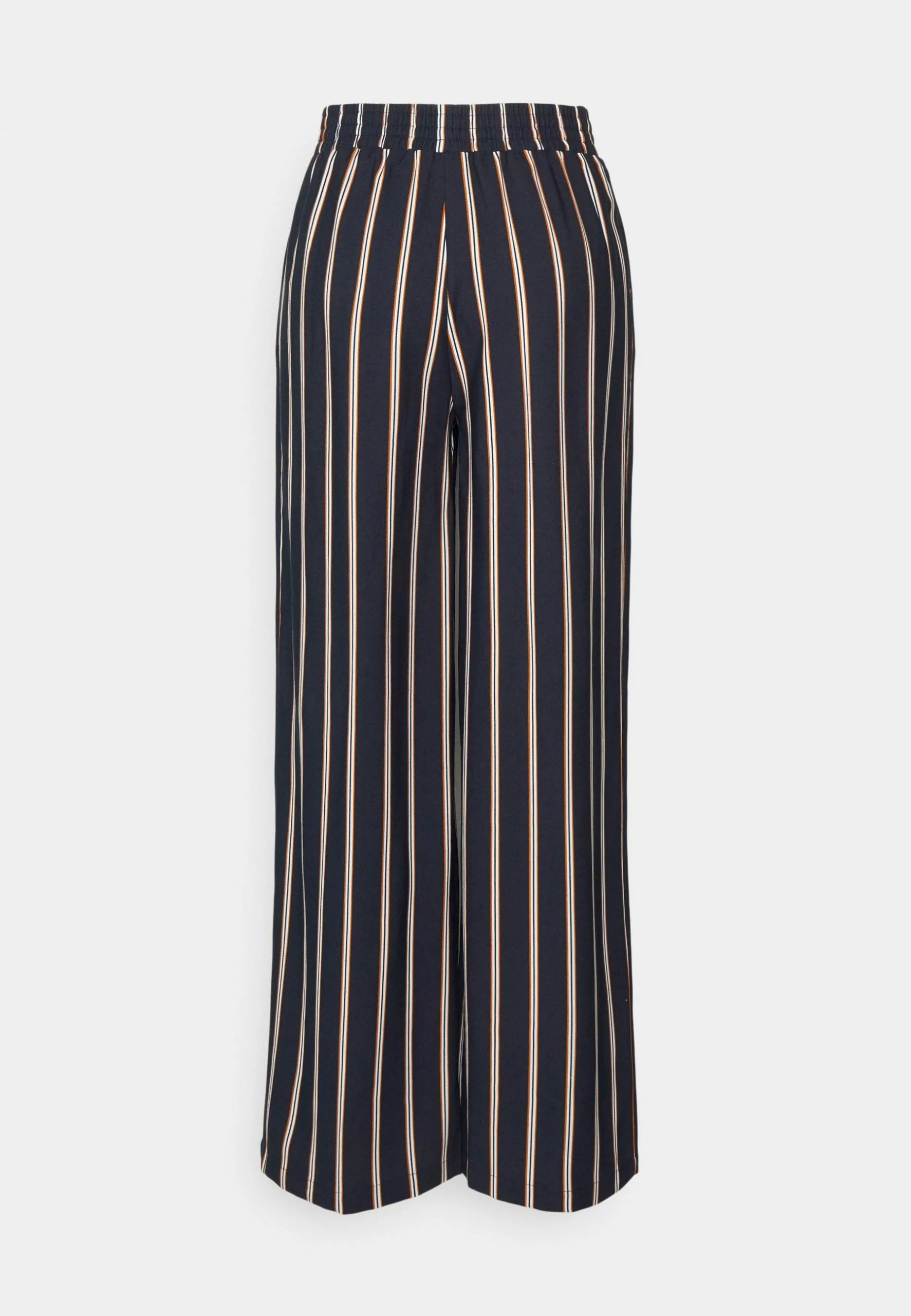 Anna Field Pantalon Classique - Dark Blue/Brown/White 1 Anna Field Pantalon Classique - Dark Blue/Brown/White