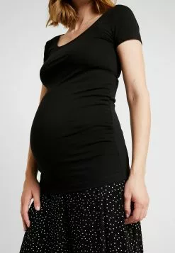 2 Pack - T-Shirt Basique - Dark Gray/Black -Hauts Boutique 9b16f836f5b94788b85a388f09c5df35