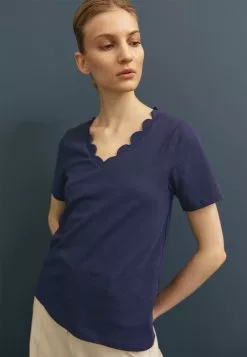 Anna Field T-Shirt Imprimé - Dark Blue