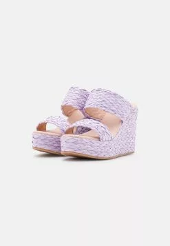 Anna Field Mules À Talons - Lilac -Hauts Boutique 9cec27b649144c2db35cef66fc84152e