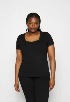 Plus Size - T-Shirt Imprimé - Black