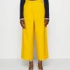 Anna Field Pantalon Classique - Dark Yellow