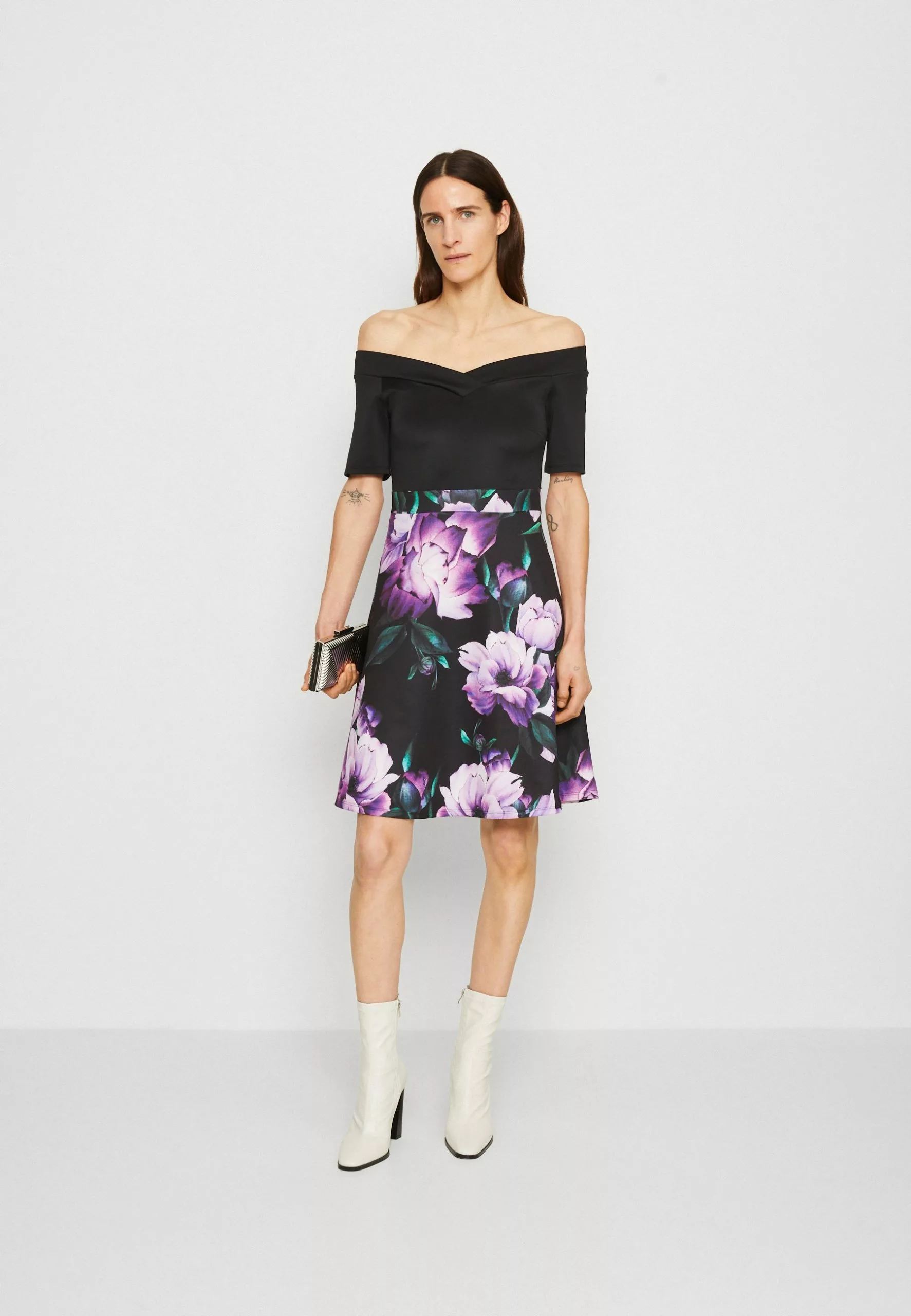 Anna Field Robe De Soirée - Black/Purple 5 Anna Field Robe De Soirée - Black/Purple – Image 5