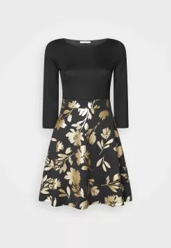 Anna Field Robe En Jersey - Black Gold -Hauts Boutique a3a2ac94f44c442697a25f027c2ba152