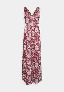 Anna Field Robe Longue - Bordeaux/Multi Coloured -Hauts Boutique a903e30668324b63b13c1041edb77ef3