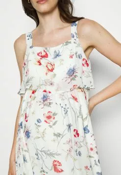 Woven Mama Maxi Dress Nursing Function - Robe Longue - White/Red -Hauts Boutique a9084f6eb2384220b142ae6863a3eebd