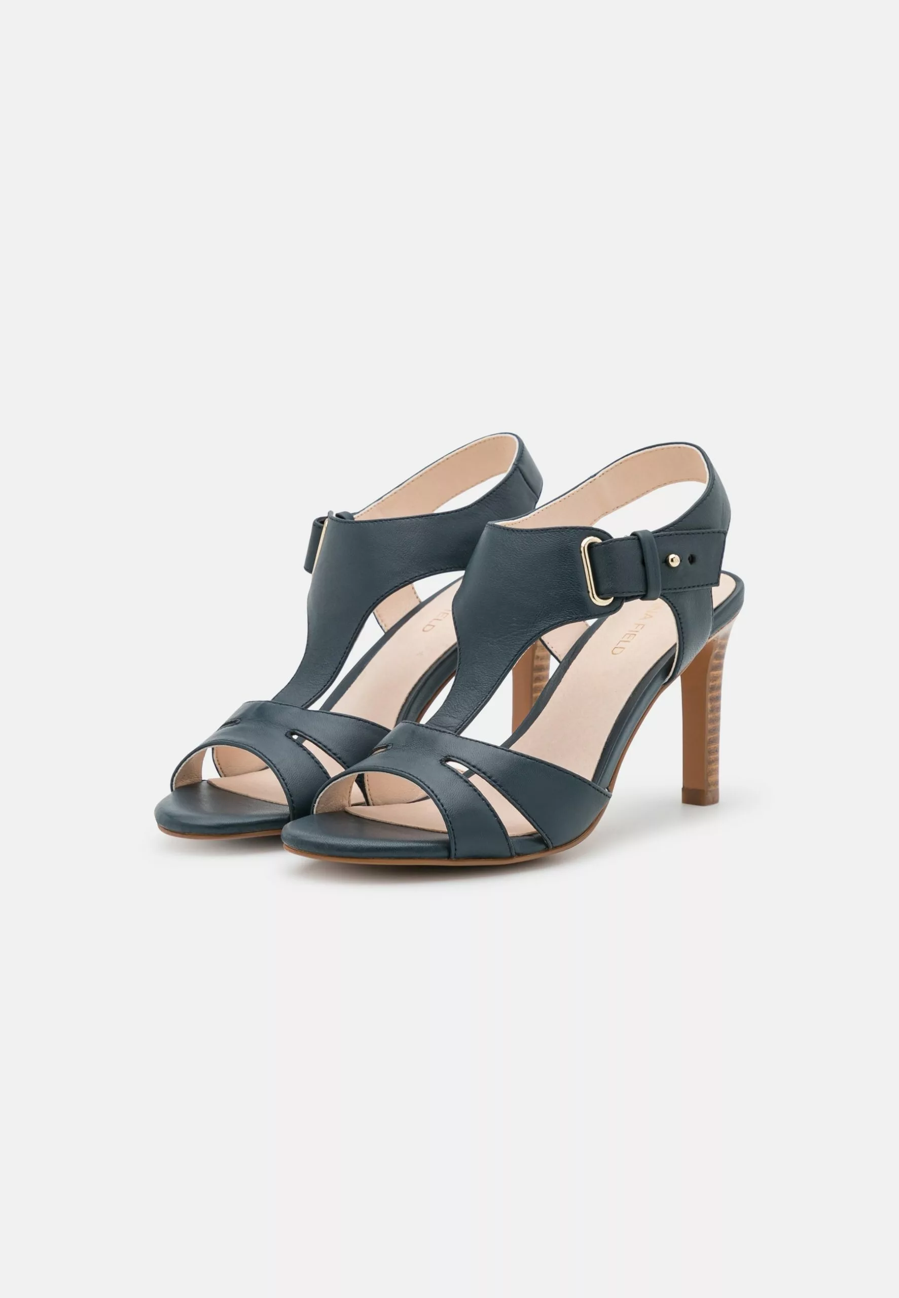 Anna Field Leather - Sandales À Talons Hauts - Dark Blue 3 Anna Field Leather - Sandales À Talons Hauts - Dark Blue – Image 3