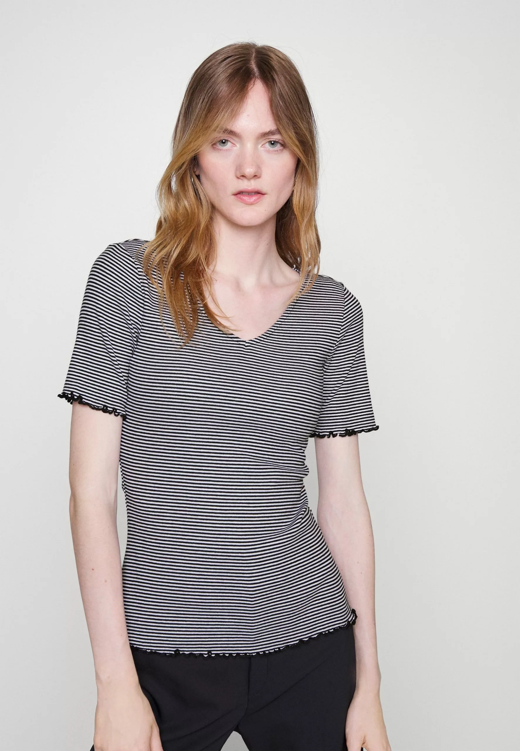 Anna Field T-Shirt Imprimé - White/Black 4 Anna Field T-Shirt Imprimé - White/Black – Image 4