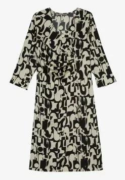 Anna Field Robe De Jour - Black/Off-White -Hauts Boutique aea293c2a09244f48946896d576203f6