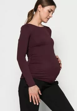 2 Pack - T-Shirt À Manches Longues - Dark Green/Bordeaux -Hauts Boutique b41830446b414a74b1acee46c5ca8f64