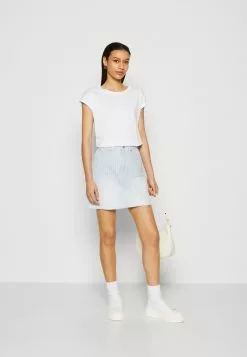 Anna Field 3 Pack - T-Shirt Basique - White/Mottled Light Grey