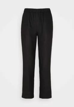 Anna Field Linen Mix - Pantalon Classique - Black -Hauts Boutique b6482e9bb5a844a0bfe84b3faa6f6643