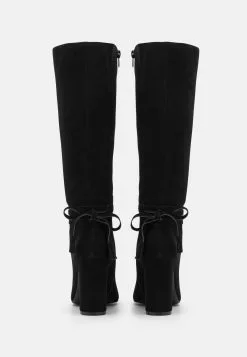 Leather - Bottes À Talons Hauts - Black -Hauts Boutique b780f0285391473994e11c7c33abeabc