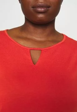 T-Shirt À Manches Longues - Red -Hauts Boutique b8c70b5ca19d465691aa84214bde05ea